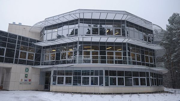 W tym budynku mieści się klinika Budzik