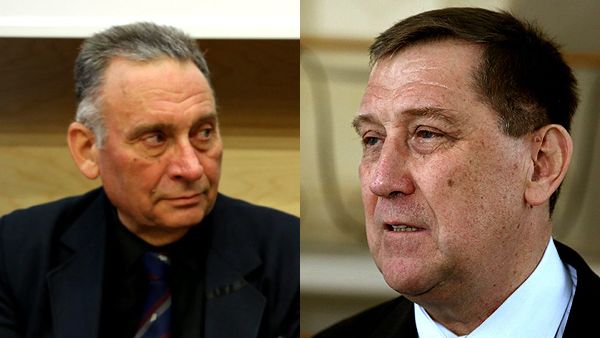 Profesorowie Jan Obrębski (zdjęcie z lewej strony) i Jacek Rońda