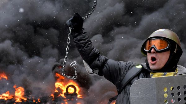 Starcia w Kijowie, 22 stycznia 2014 r.