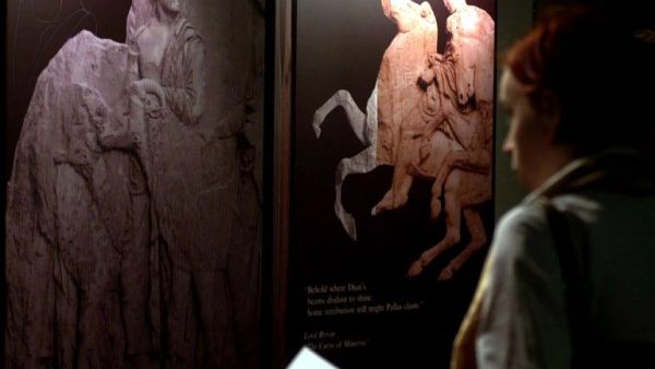 Marmury Elgina prezentowane w Muzeum Brytyjskim