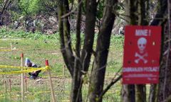 Wielka powódź w Bośni i Hercegowinie. Przemieszczone miny i zagrożenie epidemią