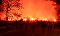 176 osób doprowadzonych na komisariaty po burdach w Święto Niepodległości