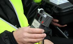 Pijany kierowca TIR-a staranował szlaban na autostradzie A2