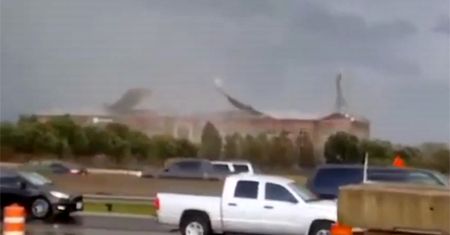 Groźne tornado nad Teksasem