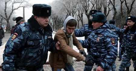 Rosja: policja rozpędziła w Wołgogradzie demonstrację przeciwko władzom