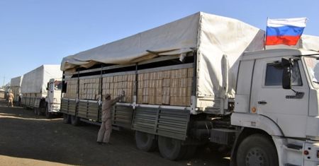 Ukraina: kolejny rosyjski konwój dla separatystów w Donbasie