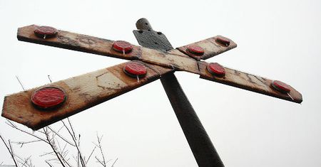 Jadące z przeciwka pociągi znalazły się na jednym torze