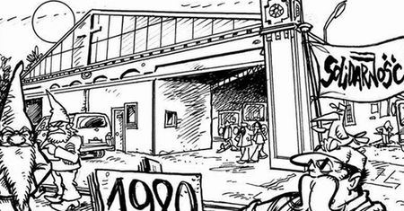 Słynni rysownicy zagoszczą we Wrocławiu. Stworzą komiks o Sierpniu '80