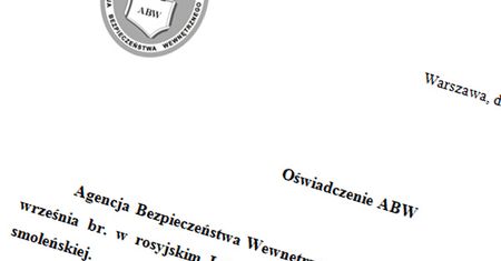 ABW: drastyczne zdjęcia z katastrofy smoleńskiej pojawiły się już 28 września