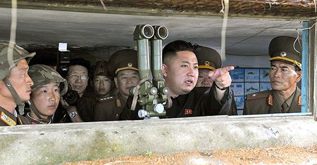 Kim Dzong Un wizytował jednostkę, która ostrzeliwała Południe
