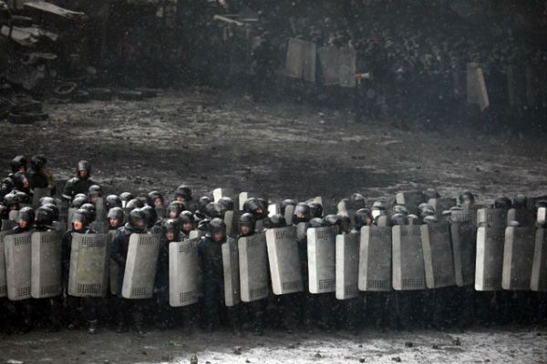 Berkut z Tarnopola przeszedł na stronę protestujących