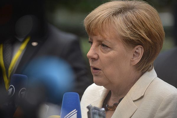 Petro Poroszenko i Angela Merkel o szansach na pokój na wschodzie Ukrainy