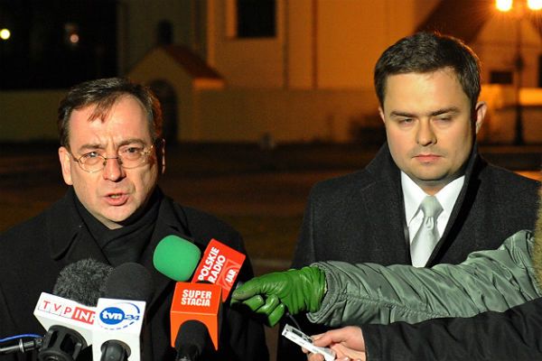 Mariusz Kamiński i Adam Hofman