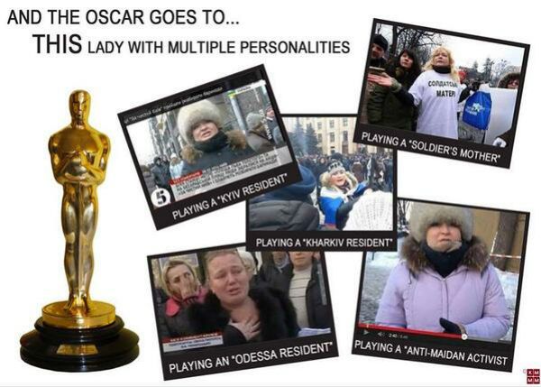 Tajemnicza demonstrantka z Ukrainy. Zdjęcie robi furorę