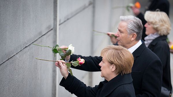 Angela Merkel i Klaus Wowereit