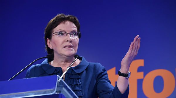 Premier Ewa Kopacz