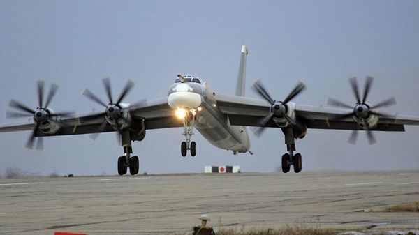 Rosyjski bombowiec strategiczny Tu-95