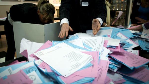 Liczenie głosów w komisji wyborczej