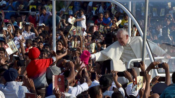 Papież podczas wizyty na Sri Lance