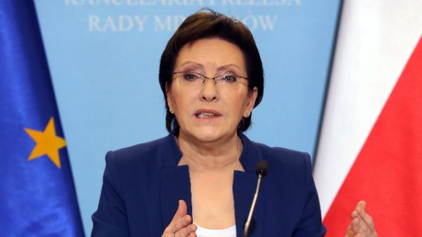 Premier Ewa Kopacz