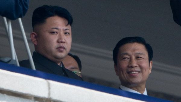 Kim Dzong Un i wiceprezydent Chin Li Yuanchao