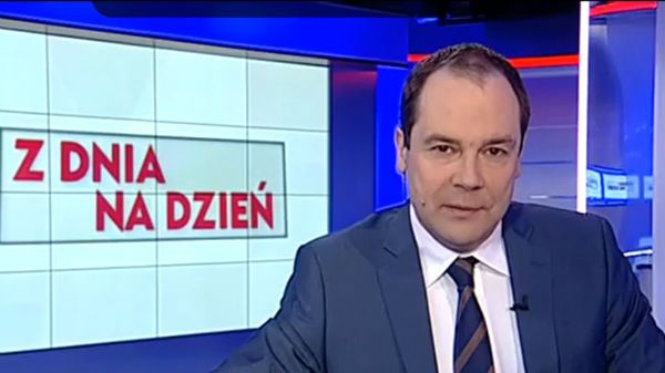 Prowadzący program "Z dnia na dzień" Jarosław Kulczycki