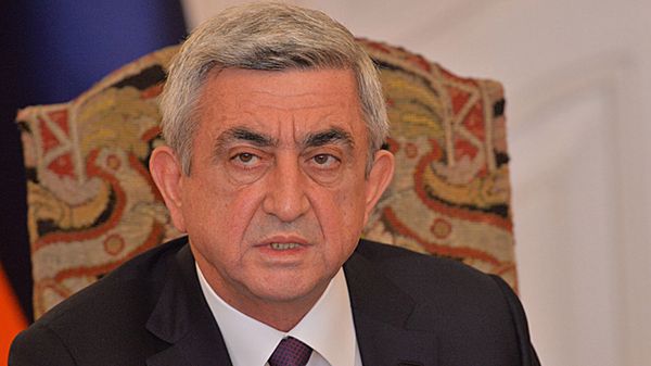 Prezydent Armenii Serż Sarkisjan