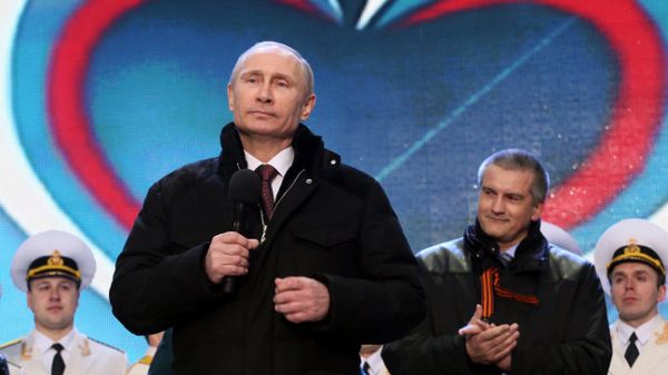 Władimir Putin i Siergiej Aksjonow