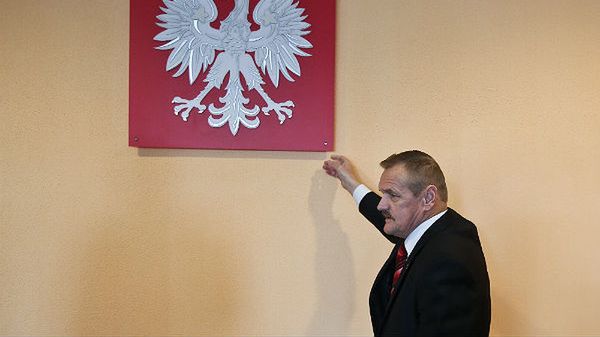 Przewodniczący Samoobrony Lech Kuropatwiński