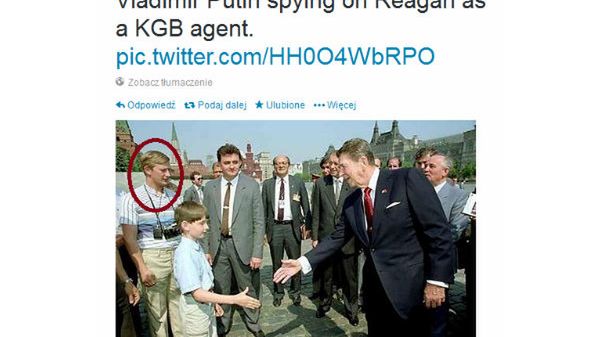 Na zdjęciu jest młody Władimir Putin? (w kółku)