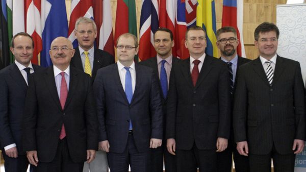 Szefowie MSZ Grupy Wyszehradzkiej, krajów nordyckich i państw bałtyckich