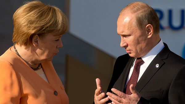 Angela Merkel i Władimir Putin (zdj. arch.)