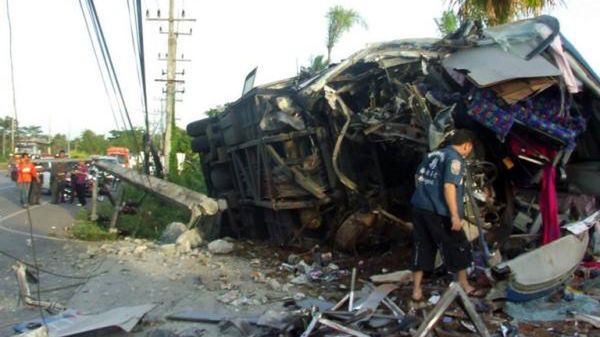 W ubiegłym roku w wypadkach drogowych w Tajlandii zginęło ponad 8600 osób