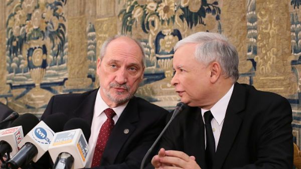 Antoni Macierewicz i Jarosław Kaczyński