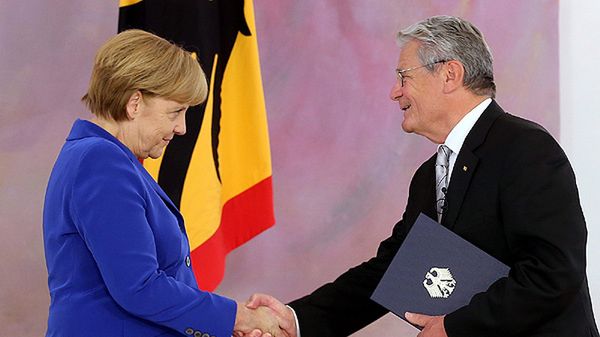 Angela Merkel i Joachim Gauck