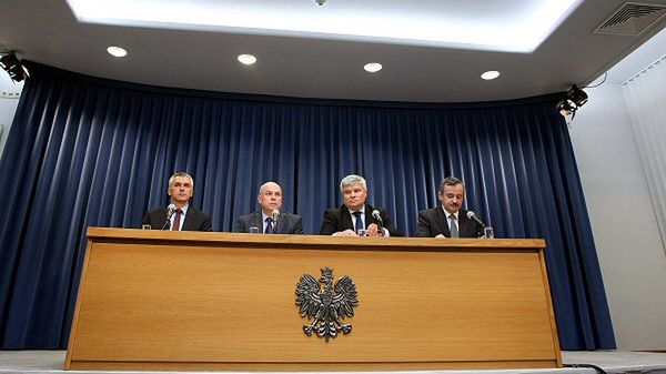 Piotr Lipiec, Wiesław Jedynak, Maciej Lasek i Edward Łojek