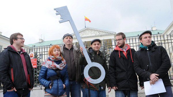 Przedstawiciele inicjatywy Otwarty Jazdów