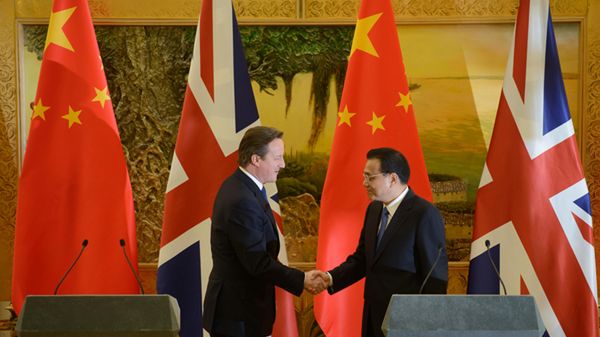 David Cameron i Le Keqiang
