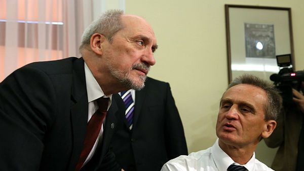 Antoni Macierewicz i prof. Chris Cieszewski