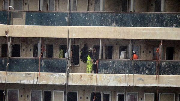 Biegli na pokładzie Costa Concordii