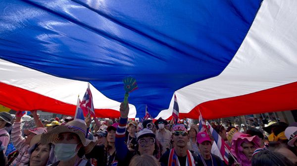 Antyrządowa demonstracja w Bangkoku