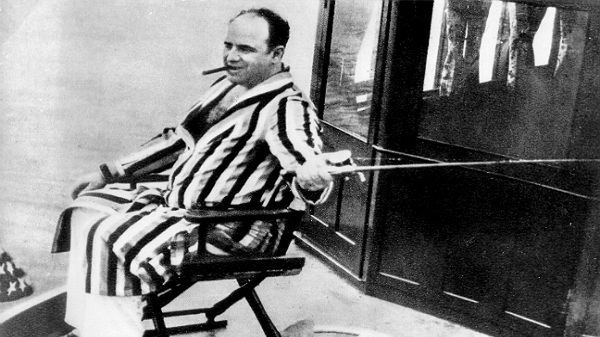 Al Capone na jachcie w Miami