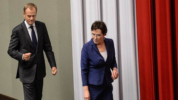 Ewa Kopacz, Donald Tusk