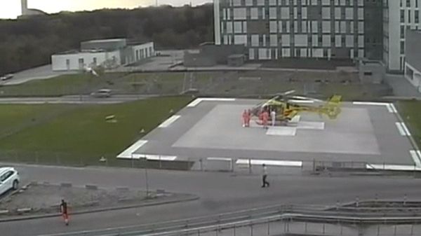 Kadr z filmu udostępnionego przez Uniwersytecki Szpital Kliniczny we Wrocławiu