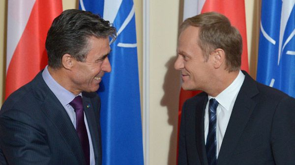 Donald Tusk i Anders Fogh Rasmussen