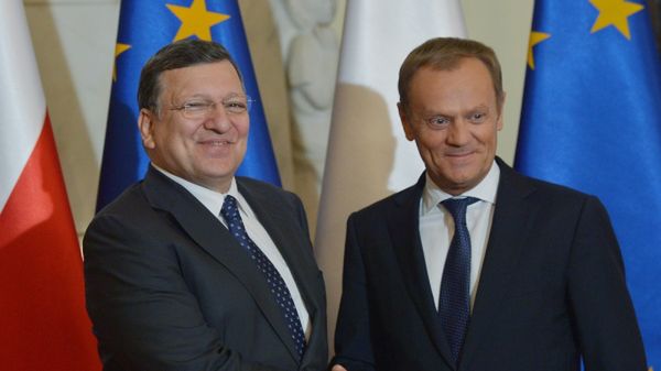Jose Manuel Barroso i Donald Tusk