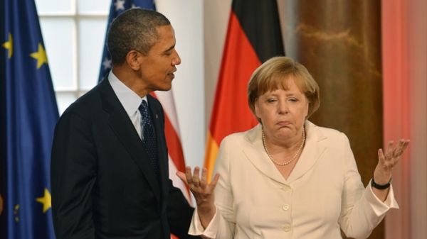 Barack Obama i Angela Merkel