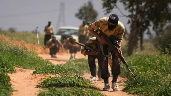 Szkolenie islamskich rebeliantów w Syrii