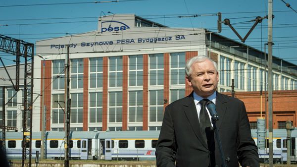 Prezes PiS Jarosław Kaczyński
