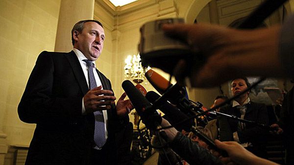 Szef MSZ Ukrainy Andrij Deszczyca
